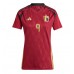 Belgium Leandro Trossard #9 Replica Home Shirt Ladies Euro 2024 Short Sleeve